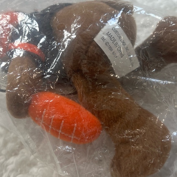 NEW Cleveland Browns CB Cool Beans Plush Dawg Pound Dog Collectible 1999 NFL - Picture 4 of 7